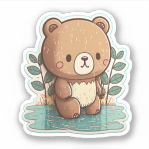 Cute Bear Sticker