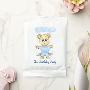 Cute Bear Theme Boy's Birthday Party  Margarita Drink Mix