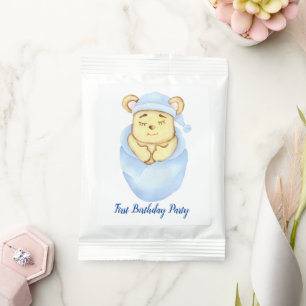Cute Bear Theme Boy's Birthday Party Margarita Drink Mix