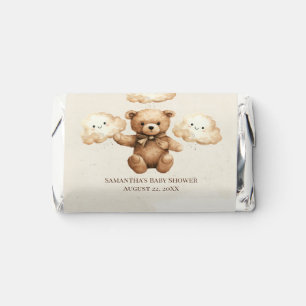 Cute Bear Themed Neutral Baby Shower Hershey's Miniatures