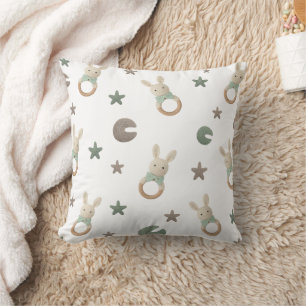 Cute Bear  Throw Pillow