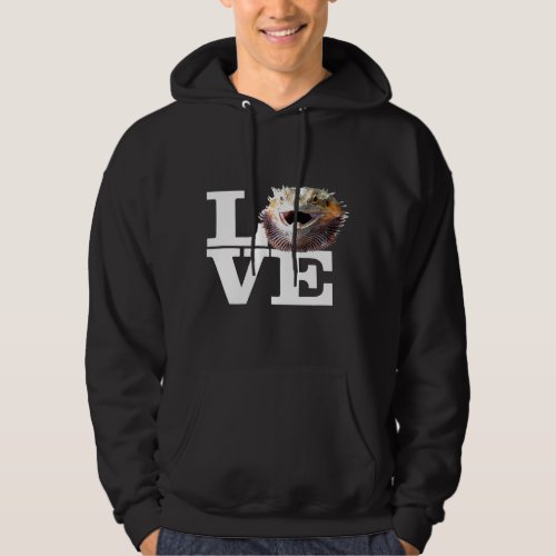 Cute Bearded Dragon Love Bearded Dragons Hoodie