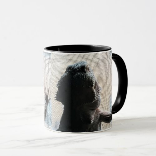 Cute Bearded Dragon Picture Coffee Mug