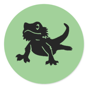 Cute Bearded Dragon Stickers