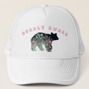 Cute Bearly Awake Trucker Hat