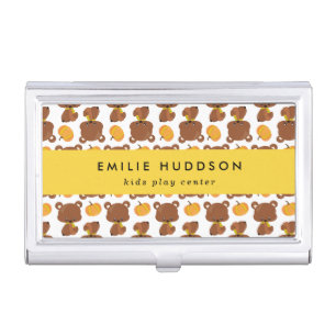 Cute Bears, Kids Play Center, Activity Center Business Card Case