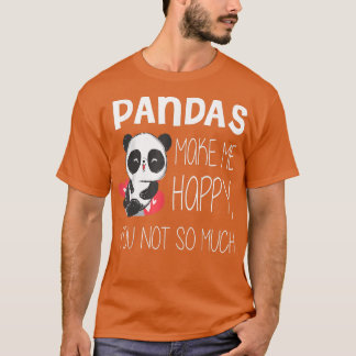 Cute Bears Make Me Happy Cute Cute Bear T-Shirt