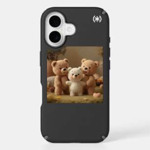 Cute bears iPhone 16 case