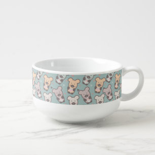 Cute Bears Sweets Snacks Confetti Soup Mug