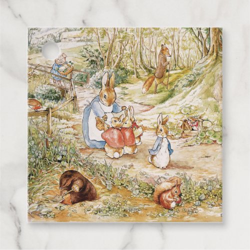 Cute Beatrix Potter Peter and Friends  Favor Tags