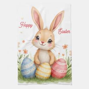 Cute Beautiful Easter Bunny Popular Collection Kitchen Towel