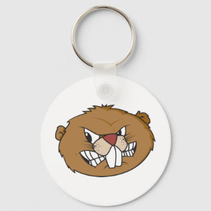 Cute Beaver Keychain