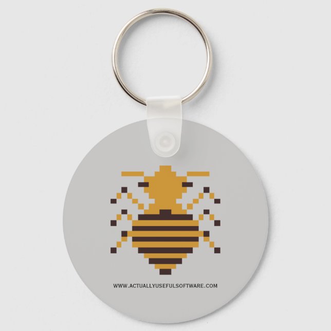 Cute Bedbug Keychain (Front)