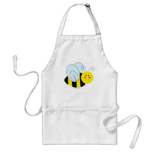 Cute Bee Adult Apron