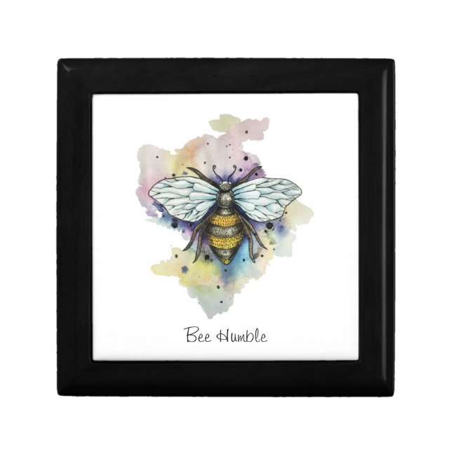 Cute Bee And Rainbow Wash Gift Box (Front)