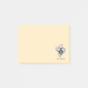 Cute Bee And Rainbow Wash Post-it Notes