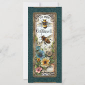 Cute Bee Bookmarker (Front)