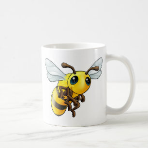 Cute Bee Character Coffee Mug