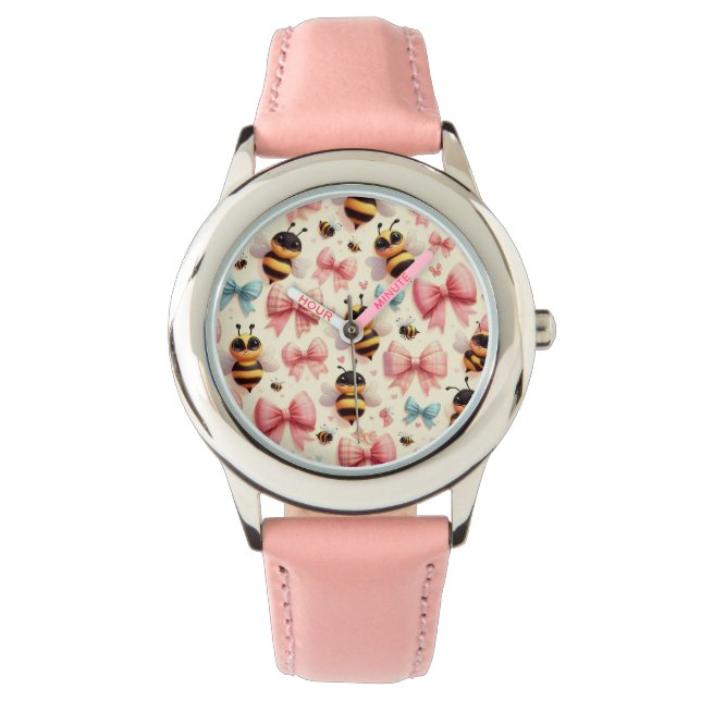Cute Bee Children's Watch (Front)