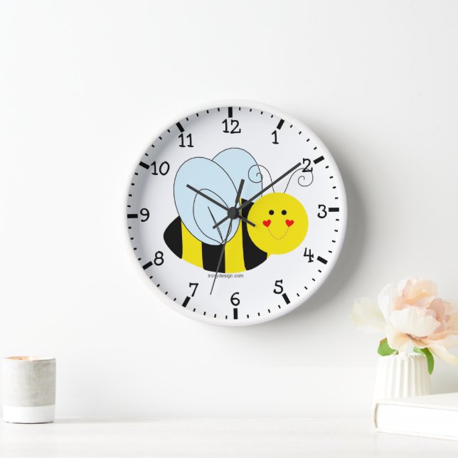 Cute Bee Clock (Home)