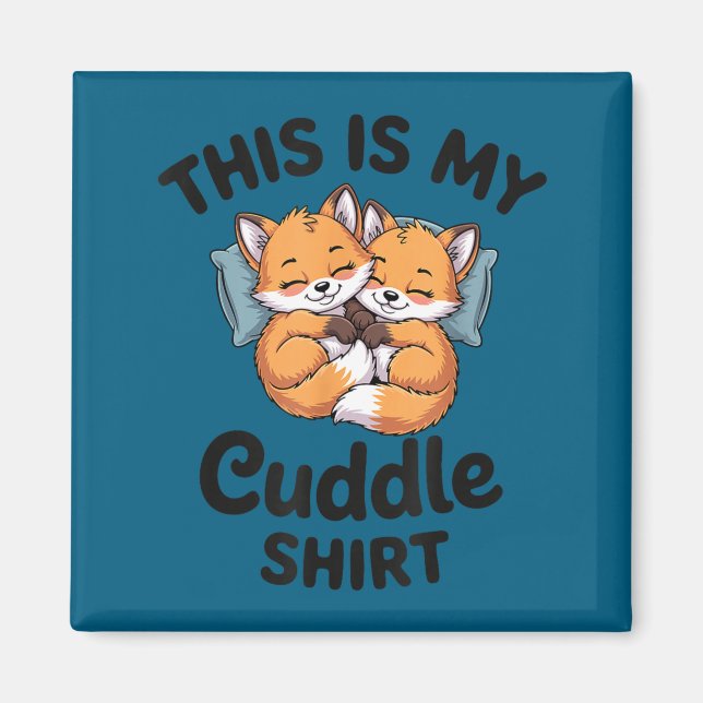 Cute Bee Couple Snuggle Cuddle  Magnet (Front)