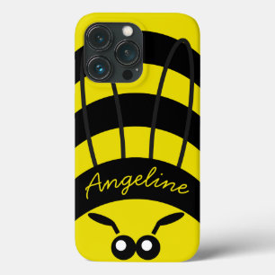Cute Bee Customizable iPhone 13 Pro Case