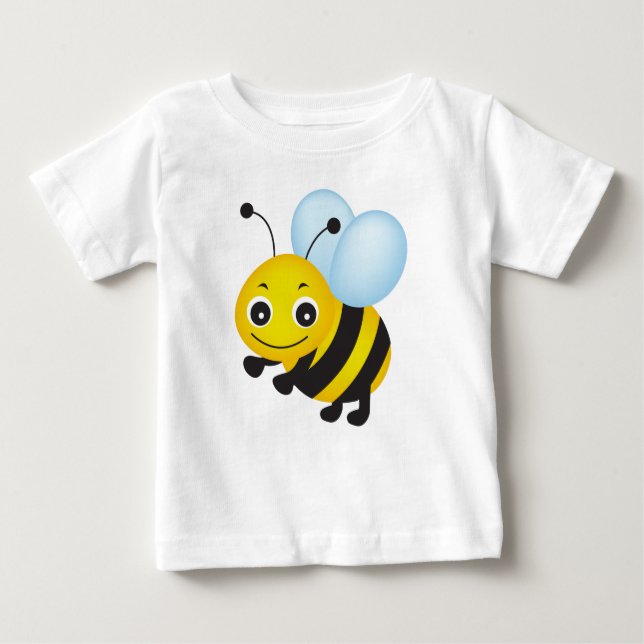 Cute bee design baby T-Shirt (Front)