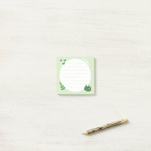 Cute Bee  Frog Post_it Notes