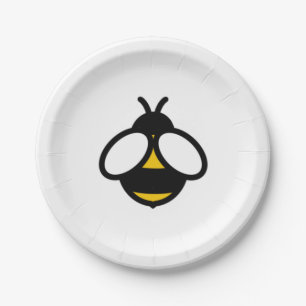 Cute Bee, honey bee, bumblebee  Paper Plates