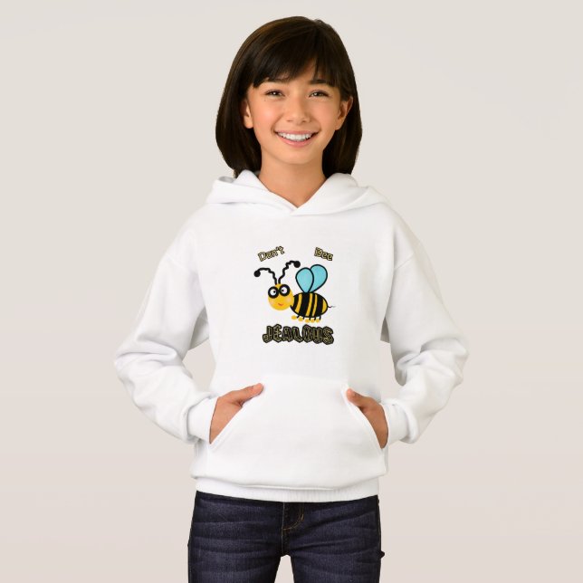 Cute bee hoodie (Front Full)