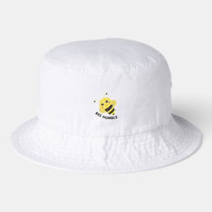 Cute Bee Humble Bucket Hat   Funny Bee Lover Sun H