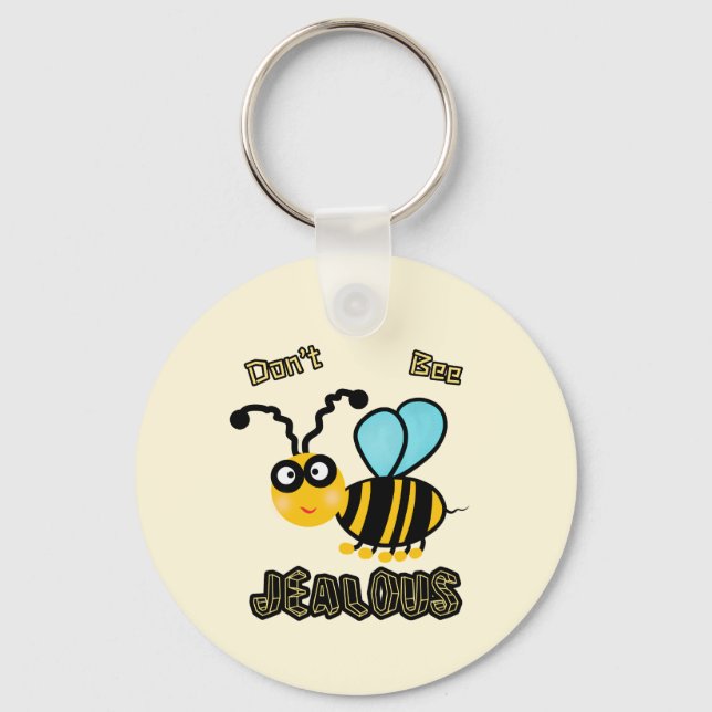 Cute bee keychain (Front)
