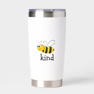 Cute Bee Kind Insulated Tumbler