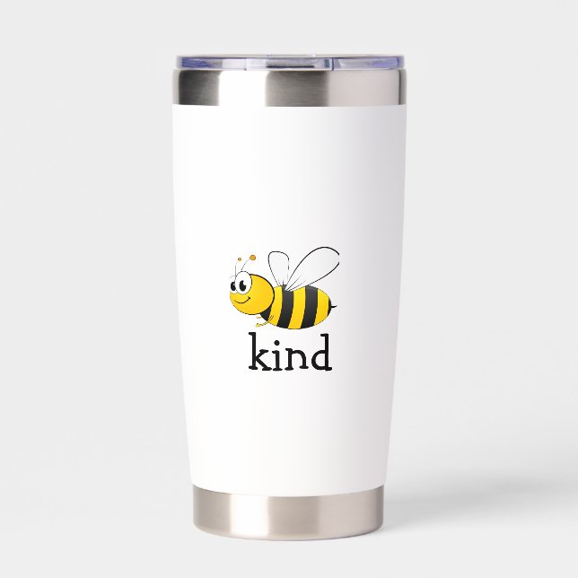 Cute Bee Kind  Insulated Tumbler (Front)