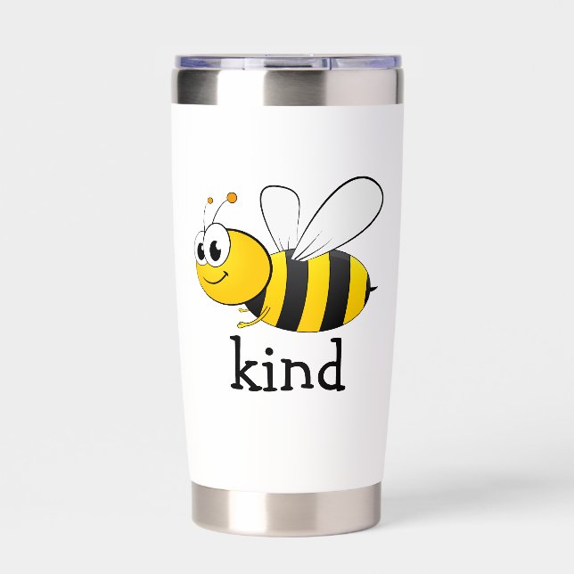 Cute Bee Kind  Insulated Tumbler (Front)