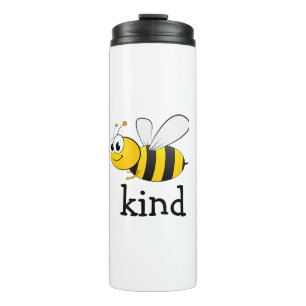 Cute Bee Kind Thermal Tumbler
