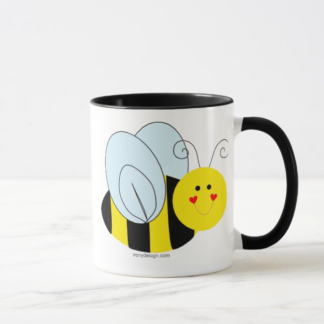 Cute Bee Mug (Right)