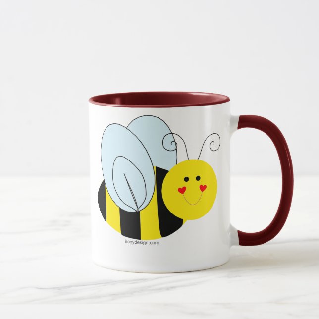 Cute Bee Mug (Right)