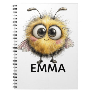 Cute Bee Notebook – Adorable Kawaii Honey Bee