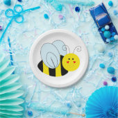 Cute Bee Paper Plates (Party)