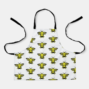 CUTE BEE PATTERN  APRON