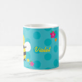 Cute Bee Personalized Mug (Front Right)