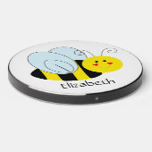 Cute Bee Personalized Wireless Charger (Front 2)