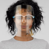 Cute "Bee Safe" Honeybee Hive Face Shield (Insitu)