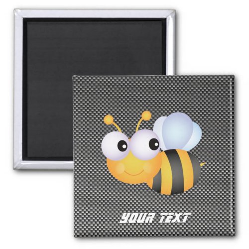 Cute Bee Sleek Magnet