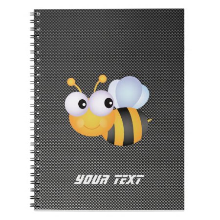 Cute Bee; Sleek Notebook