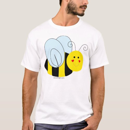 Cute Bee T_Shirt