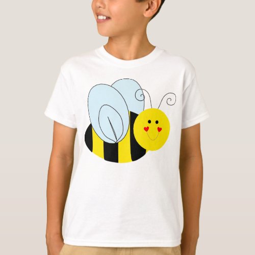 Cute Bee T_Shirt