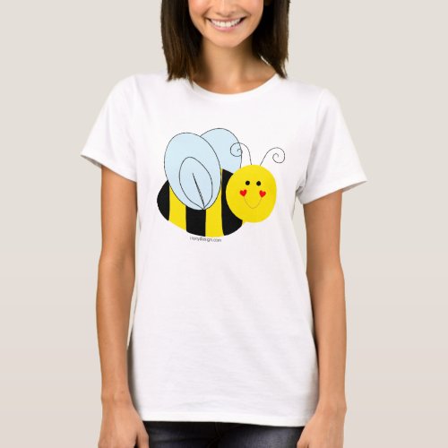 Cute Bee T_Shirt