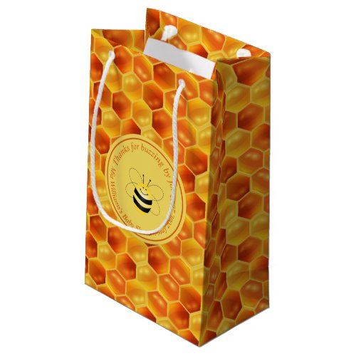 Cute Bee Themed Baby Shower favour Small Gift Bag